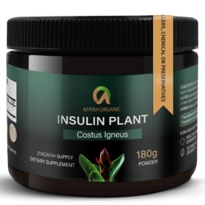 Premium Quality Costus Igneus (Insulin Plant) Powder - No bad taste (2 Month Supply)